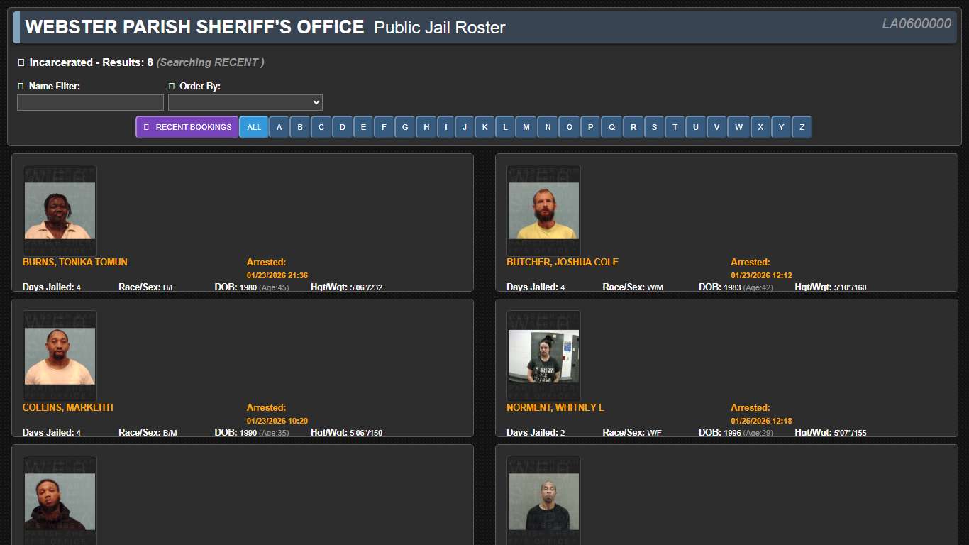 Kologik - Jail Roster